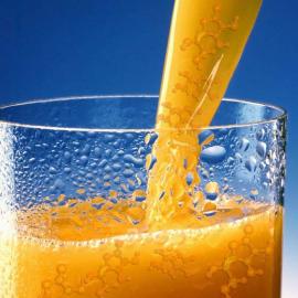 vitamin C in orange juice