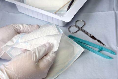 Sterile wound dressings