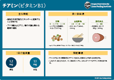 Japanese thiamin flashcard thumbnail